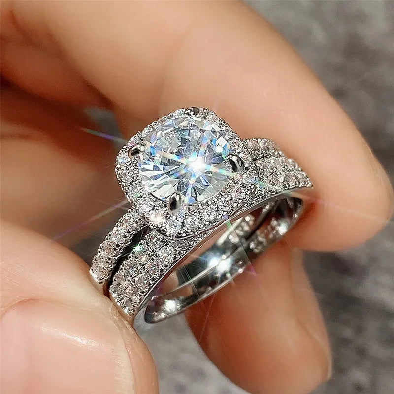Bague en or 18k, diamant et péridot Diwenfu