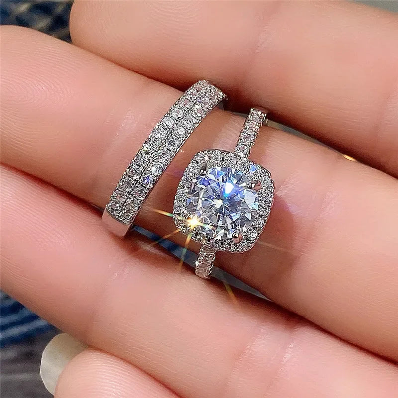 Bague en or 18k, diamant et péridot Diwenfu