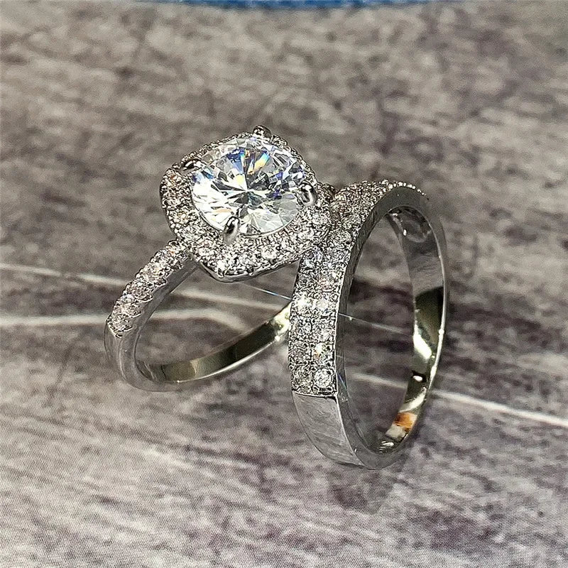 Bague en or 18k, diamant et péridot Diwenfu